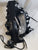 4" Chic -- Women's Ankle Wrap Sandal -- Black Patent/Silver Heel