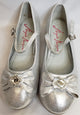 Chloe -- Girl's Dress Shoe -- Silver Glitter
