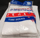 Clark Jr. -- Women's Cotton Tube Socks -- 6Pr Pack -- White