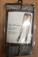 Condyn -- Women's Back Seam Fishnet Pantyhose  -- Black