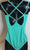 Davi -- Women's Camisole Leotard -- Sea Green