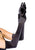 Delia -- Women's Satin Opera Length Gloves