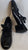 1" Della -- Women's Graduated Heel Character Tie -- Black Patent