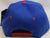 Derrick -- Snapback Boston Baseball Cap -- Royal Blue/Red