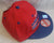 Dominican Republic --  Cotton Snap-Back Baseball Cap -- Red/Royal Blue