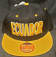 Ecuador -- -- Snapback Baseball Cap -- Black/Yellow