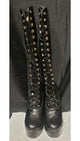 5" Electra -- Women's Granny Style Dress Boot -- Black
