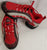 Electron -- Split Sole Dancesneaker -- Red/Silver