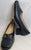 2.25" Elizabeth -- Women's Leather Pump -- Navy Blue