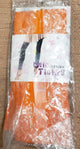 Emilia -- Women's Nylon Fashion Capri Leggings -- Orange
