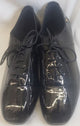 Ezra -- Men's Standard Ballroom Oxford -- Black Patent