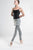 Fay -- Women's Knit Fold Down Jazz Pants -- Grey
