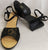 3.5" Garden -- Women's Wedge Sandal -- Black