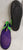 Garrett Jr. -- Unisex Aqua Sock -- Purple/Lime Geen