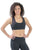 Gavi -- Women's Racerback Bra Top -- Black