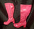3" Gogo -- Women's Dress Boot -- Hot Pink Patent