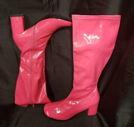 3" Gogo -- Women's Dress Boot -- Hot Pink Patent 3" Gogo -- Women's Dress Boot -- Hot Pink Patent