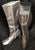 3" Gogo -- Women's Dress Boot -- Silver