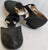 1" Grecian -- Elasto-Split Teaching Shoes -- Black