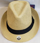 Hao -- Unisex Paper Straw Fedora