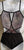 Helge -- Women's Tutone Camisole Leotard -- Black/Burgundy