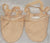 Isha -- Half Sole Ballet Shoe -- Dark Pink