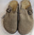 Issa -- Women's Clog -- Taupe Suede