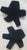 Jayda -- Suede Heel Covers -- Black