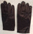 Jess -- Children's Short Gloves -- Black Satin
