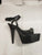 Justine -- Women's 6" Platform Sandal -- Black