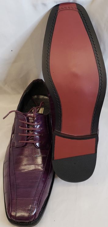 Karim -- Men's Dress Oxford -- Purple Karim -- Men's Dress Oxford -- Purple