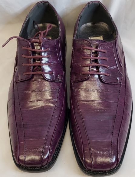Karim -- Men's Dress Oxford -- Purple Karim -- Men's Dress Oxford -- Purple