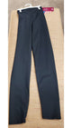 Katharine -- Women's Poly Blend Roll Down Ankle Pants -- Black