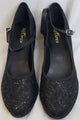 1.75" Kato -- Women's Closed Toe Ballroom Shoe -- Black Sparkle