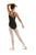 Kendall -- Women's Camisole Leotard with Rhinestone Accents -- Black