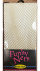Khloe -- Women's Nylon Fishnet Knee Highs -- Nude