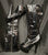 6" Kiss -- Women's Granny Style Dress Boot -- Black Patent