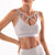 Kledia -- Cozy Sports Bra and Pockets Legging Set -- Grey