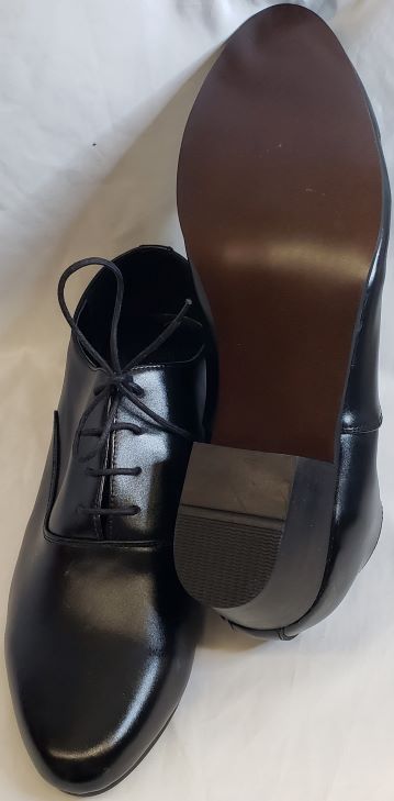Kolson -- Men's Cuban Heel Dress Oxford -- Black Kolson -- Men's Cuban Heel Dress Oxford -- Black