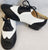 Giordano Swing Jazz -- Spectator Suede Sole Tie -- Black/White