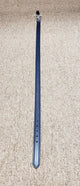 Lorenzo -- Men's Plain Leather Belt -- Navy Blue