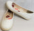 Lupe -- Women's Flat Shoe -- White Patent