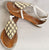 Macalen -- Women's Flat Thong Sandal -- White Patent