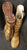 Malaysia -- Women's Rainboot -- Brown Plaid