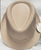 Melvin -- Unisex Cotton Fedora -- Beige