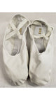 Men's Pro Hybrid -- Leather Split Sole Ballet -- White