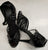 4" Moonstone -- Women's Latin Sandal -- Black