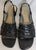 1" Myah -- Women's Woven Sling Flat Sandal -- Black
