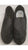 Nicolette -- Leather Split Sole Jazz Slip-on -- Black