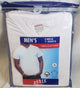 Nolan -- Men's Cotton Athletic Short Sleeve V-Neck Shirts -- 2PK -- White